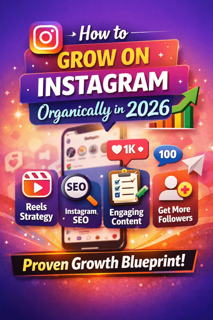 how to grow on instagram organically in 2026